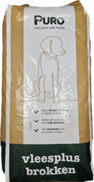 Puro vleesplus brokken 15 kg